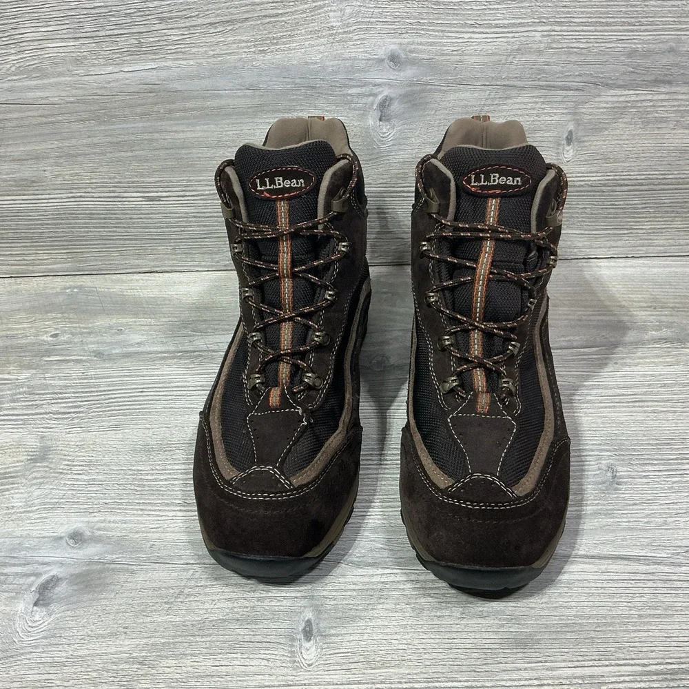 Men's Size 11.5 WIDE LL Bean Hiking Boots Tek 2.5 DRi-LEX Brown Outdoors Camping